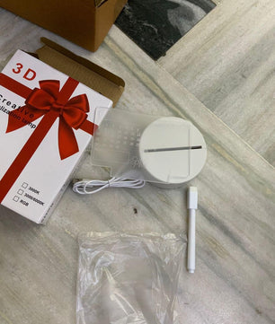 3d Acrylic Writing Board with Pen and Light