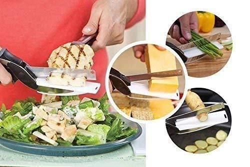 Clever Cutter – Food Chopper with Cutting Board (2 in 1 Kitchen Knife)