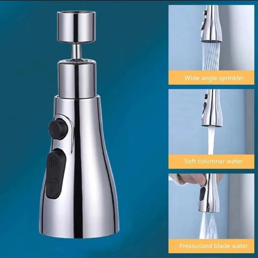 3 Modes Kitchen Sink Faucet – Stainless Steel, Durable, Multi-Functional Tap