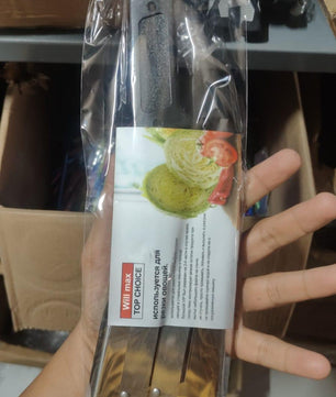 Slicer Double 2 Slice Blade Slicing Knife – Stainless Steel, Sharp & Durable Cutter