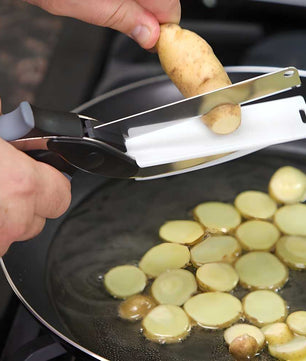 Clever Cutter – Food Chopper with Cutting Board (2 in 1 Kitchen Knife)