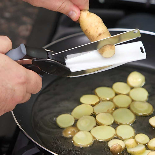 Clever Cutter – Food Chopper with Cutting Board (2 in 1 Kitchen Knife)