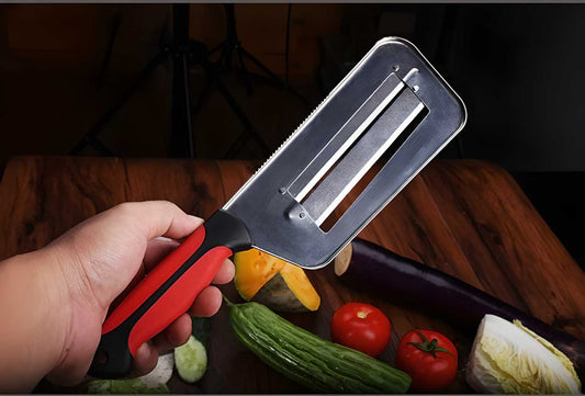 Slicer Double 2 Slice Blade Slicing Knife – Stainless Steel, Sharp & Durable Cutter