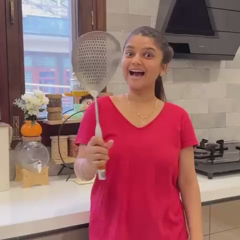 Heat Resistant and Durable Kitchen Strainer – Stainless Steel Fine Mesh Sieve